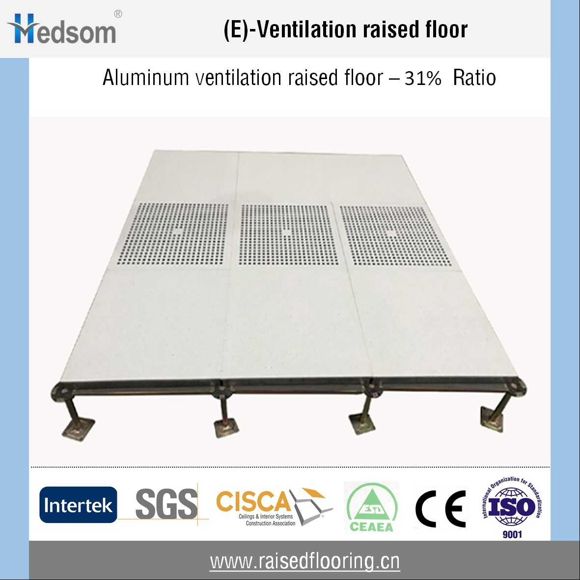 Aluminum ventilation RF